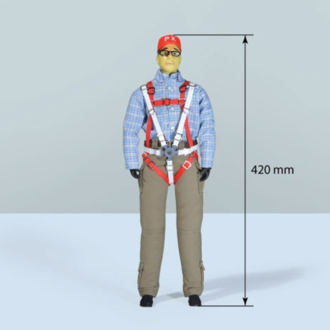 Pilote Phoenix pour planeur échelle 1/4 Hauteur 42cm - D-Power