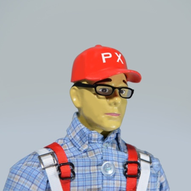 Pilote Phoenix pour planeur échelle 1/4 Hauteur 42cm - D-Power