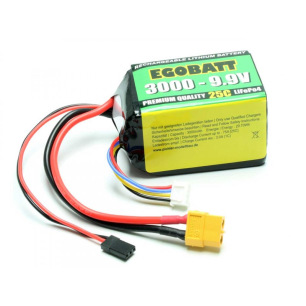Batterie LiFe Egobatt 9.9V 3000mAh