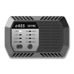 Chargeur e455 AC (LiPo, LiFe, LiHV et NiMh) 50W - SKYRC Chargeur e455 AC (LiPo, LiFe, LiHV et NiMh) 50W - SKYRC