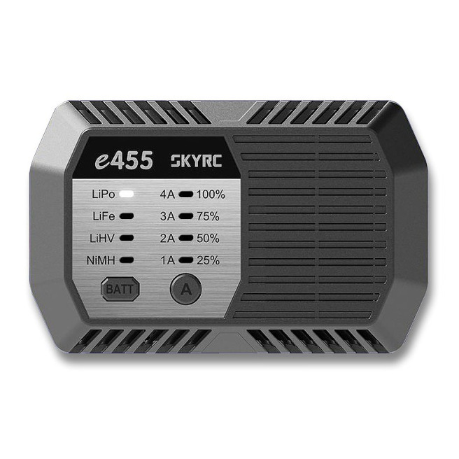 Chargeur e455 AC (LiPo, LiFe, LiHV et NiMh) 50W - SKY RC