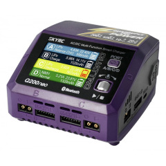 Chargeur Q200 neo Quattro AC/DC (AC 200W - DC 400W) - SKYRC Chargeur Q200 neo Quattro AC/DC (AC 200W - DC 400W) - SKYRC