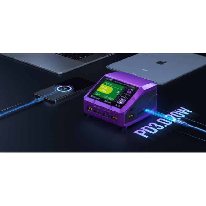 Chargeur Q200 neo Quattro AC/DC (AC 200W - DC 400W) - SKYRC Chargeur Q200 neo Quattro AC/DC (AC 200W - DC 400W) - SKYRC