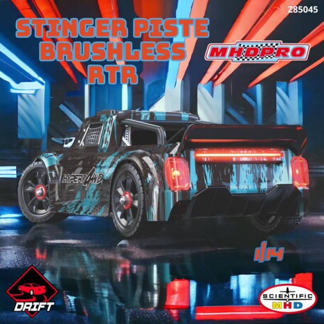 Voiture Stinger on Road Brushless de MHD Pro