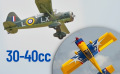 Plein gaz sur les avions en 30-40cc !