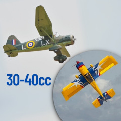 Plein gaz sur les avions en 30-40cc !