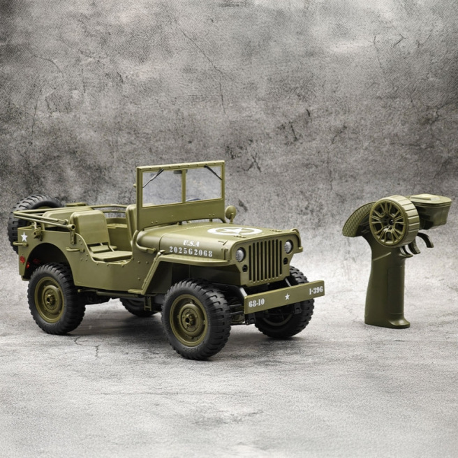 Jeep Willis 1/10 RTR avec éclairage
