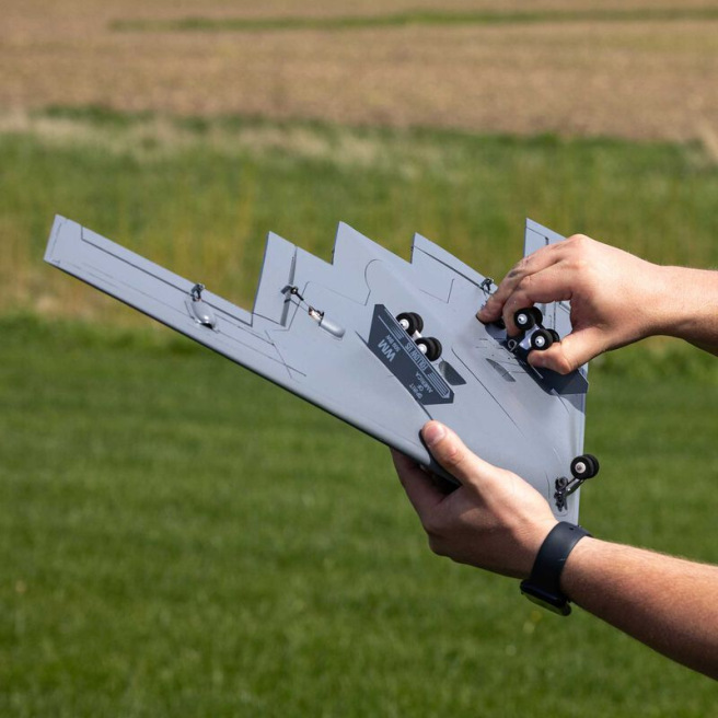 Micro B-2 Spirit of America Twin 30mm EDF BNF Basic - E-Flite