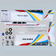 Avion Phoenix Trainer Domino GP/EP 158cm ARF de D-Power