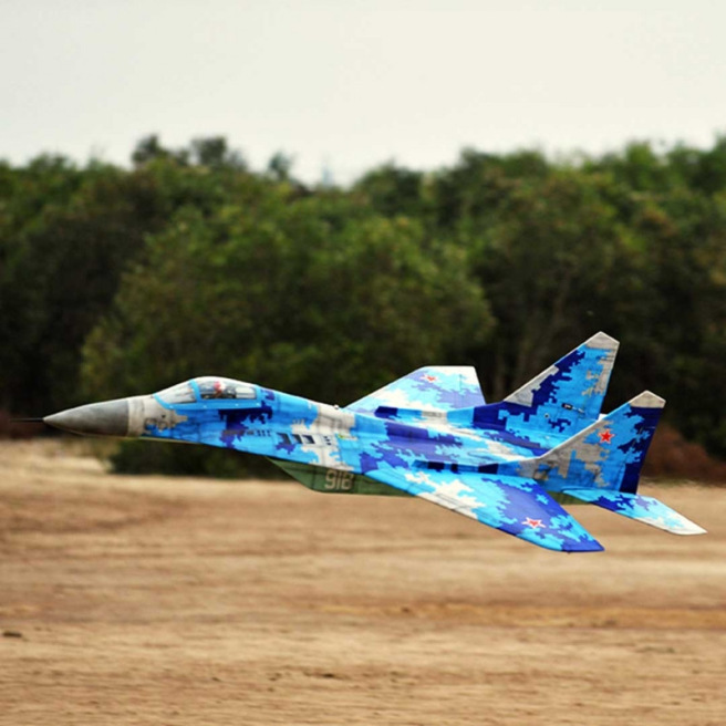 Jet Mig 29 ARF pour turbine kéro de 12 à 14Kg - Black Horse