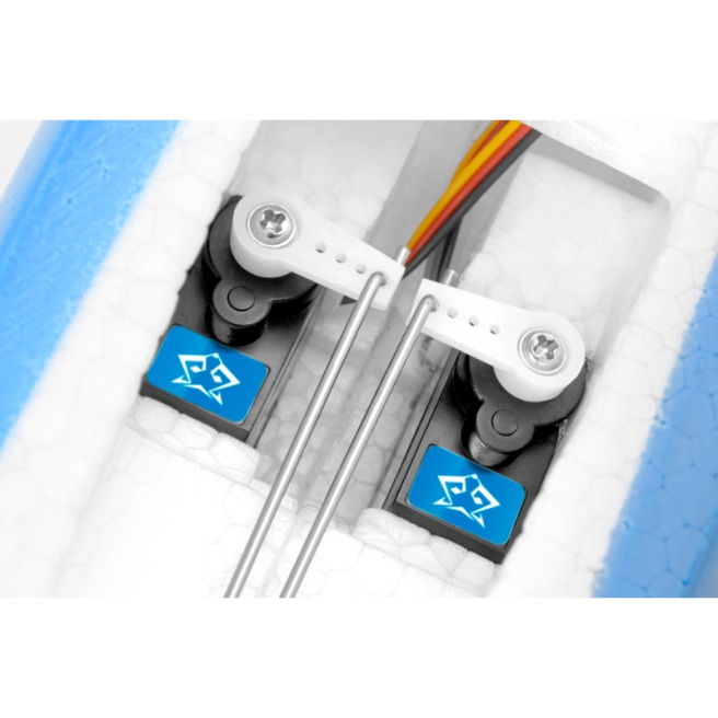 Planeur Falke 1800mm ARF Bleu/Rouge de Kavan