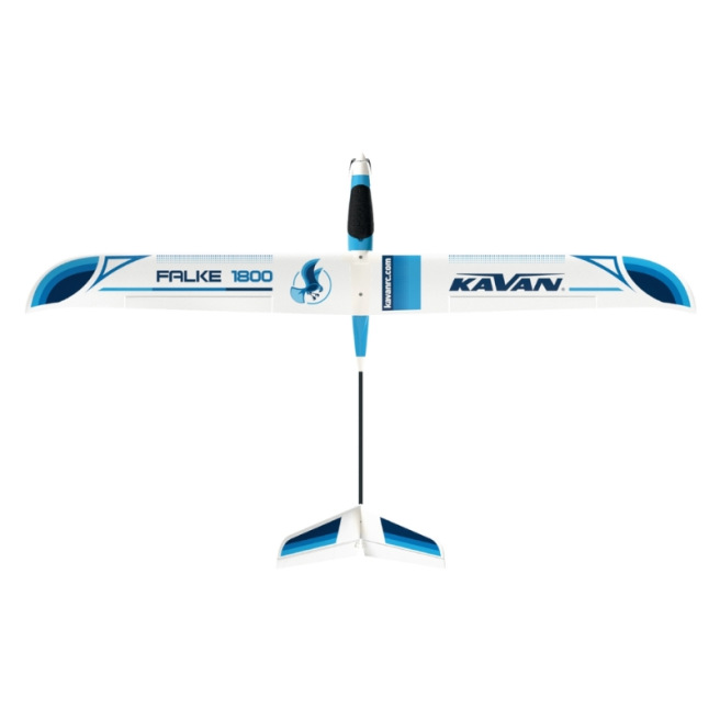 Planeur Falke 1800mm ARF Bleu/Rouge de Kavan