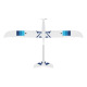 Planeur Falke 1800mm ARF Bleu/Rouge de Kavan