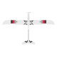 Planeur Falke 1800mm ARF Bleu/Rouge de Kavan