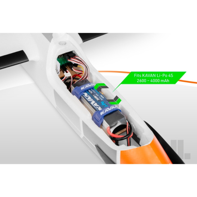 Planeur Pulse 2200 V2 PNP de Kavan