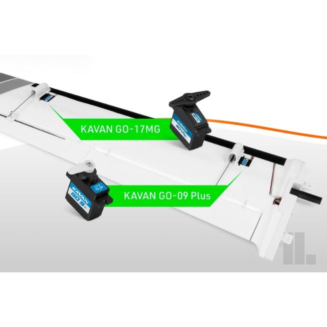 Planeur Pulse 2200 V2 PNP de Kavan