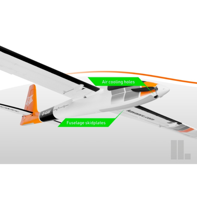 Planeur Pulse 2200 V2 PNP de Kavan