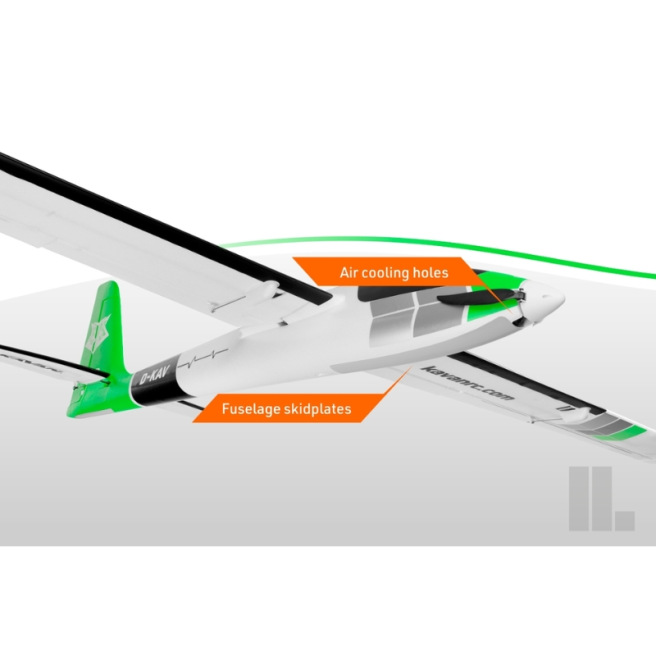 Planeur Pulse 2200 V2 PNP de Kavan