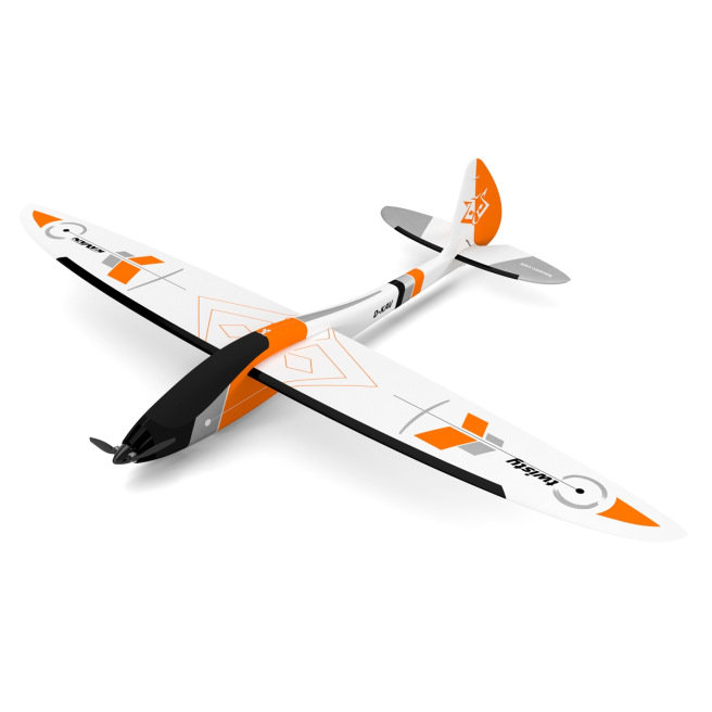 Planeur Twisty 1512mm PNP Orange/Vert de Kavan