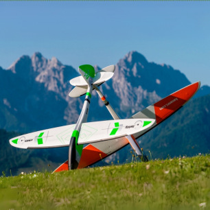 Planeur Twisty 1512mm PNP Orange/Vert de Kavan