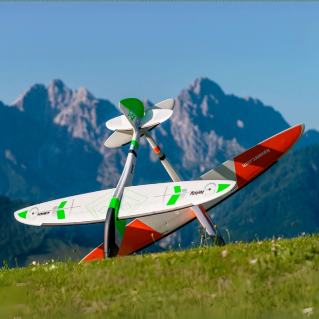 Planeur Twisty 1512mm PNP Orange/Vert de Kavan