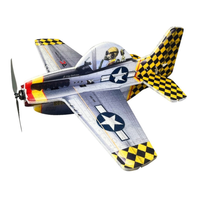 Avions indoor Cartoon Warbirds Mustang P-51 / Texan / Spitfire de RC Factory