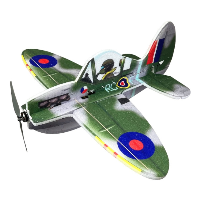 Avions indoor Cartoon Warbirds Mustang P-51 / Texan / Spitfire de RC Factory