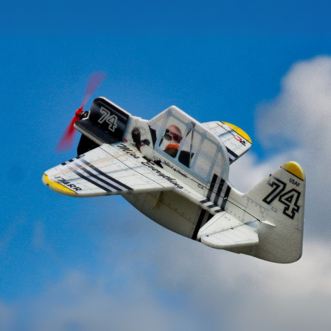 Avions indoor Cartoon Warbirds Mustang P-51 / Texan / Spitfire de RC Factory