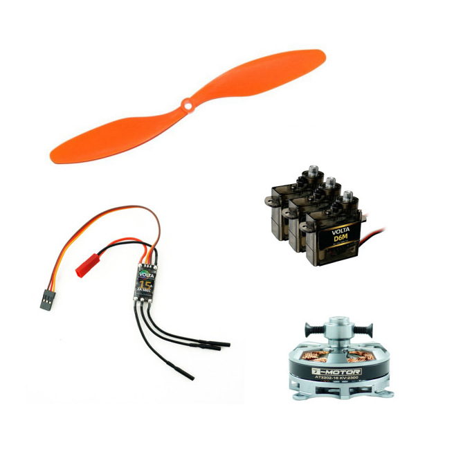 Set de propulsion et servos pour Clik 25 - RC Factory