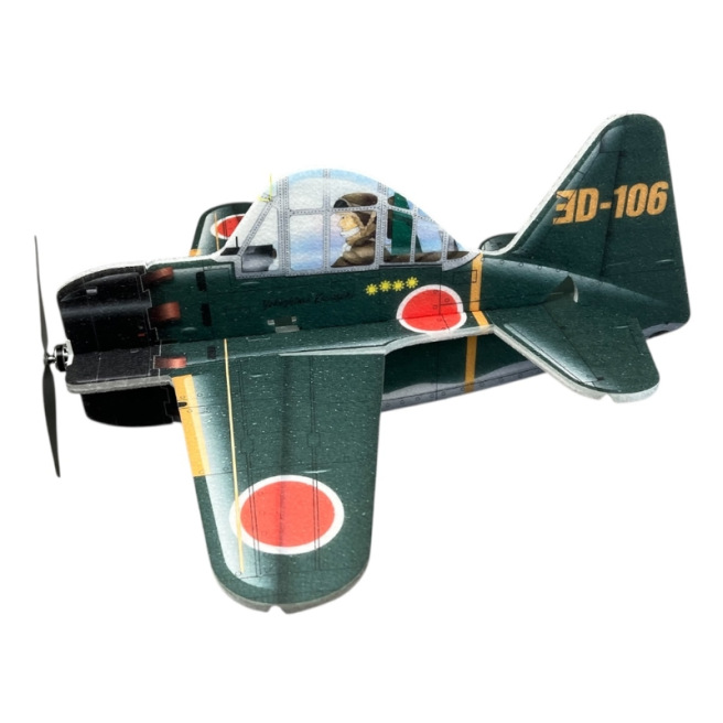 Avions indoor Cartoon Warbirds Mustang P-51 / Texan / Spitfire de RC Factory