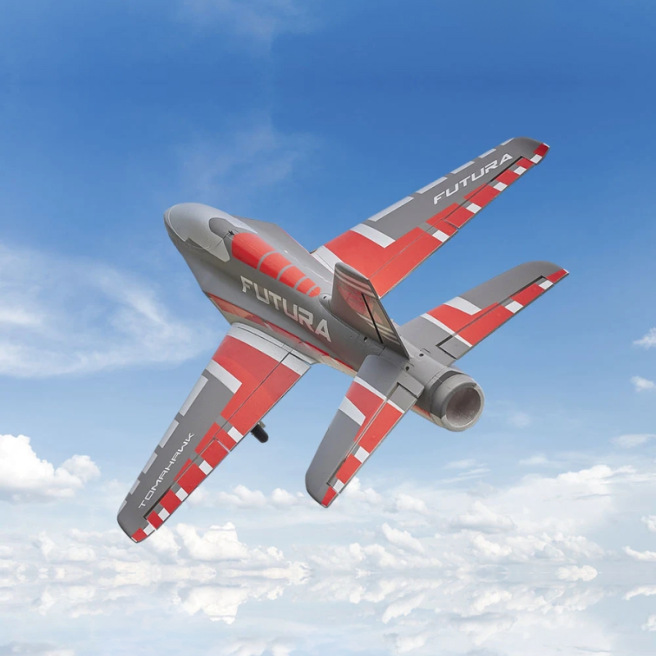 Jet Futura 64mm 1/18 EDF kit PNP Vert / Rouge de FMS