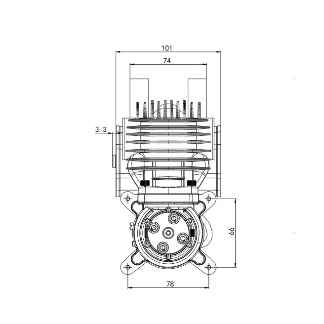 Série de moteurs thermiques essence EPHIL 20cc / 38cc / 40cc / 60cc / 76cc