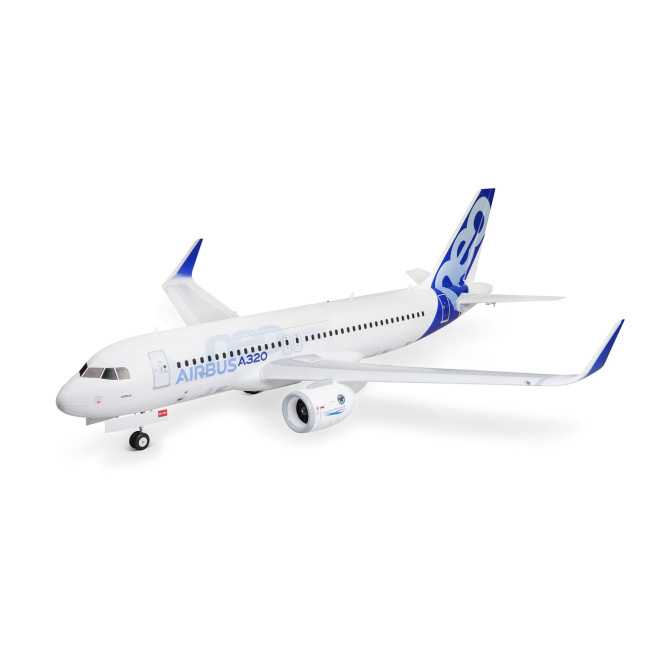 Avion Airbus A320neo Twin 64mm EDF BNF Basic avec AS3X+ et SAFE Select E-Flite