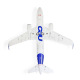 Avion Airbus A320neo Twin 64mm EDF BNF Basic avec AS3X+ et SAFE Select E-Flite