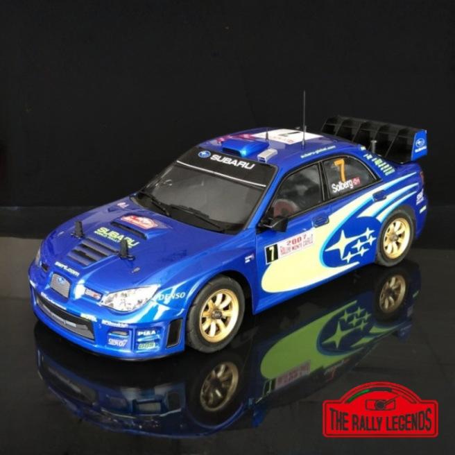 Voiture Subaru Impreza WRC 2007 1/10 RTR de Rally Legends