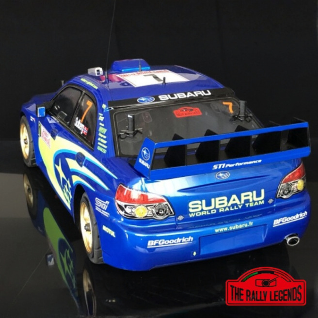 Voiture Subaru Impreza WRC 2007 1/10 RTR de Rally Legends