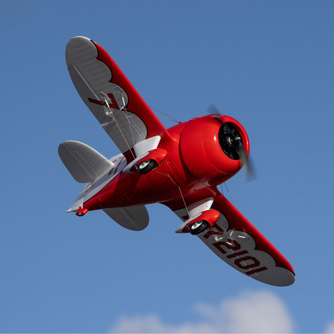 Gee Bee R-2 1.0m BNF – Avion RC AS3X & SAFE _ R-Models