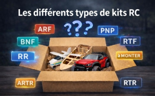 🔧 Comprendre les différents types de kits en modélisme RC
