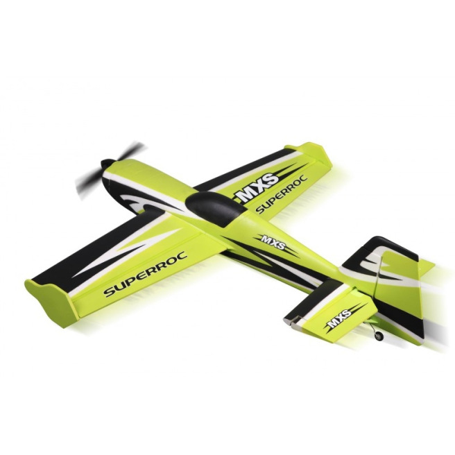 Avion de voltige RC MXS 3D V2 1/10 1100 mm vert PNP de ROCHobby