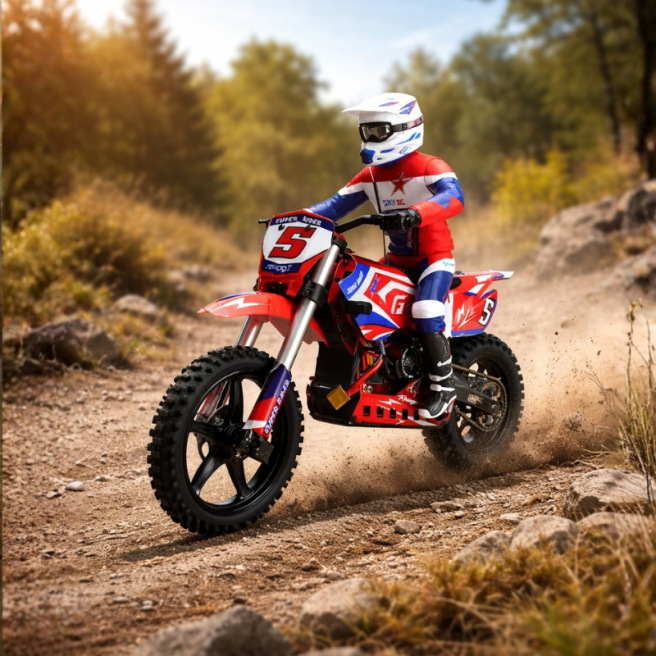 Moto SkyRC Super Rider SR5 1/4 RTR tout-terrain