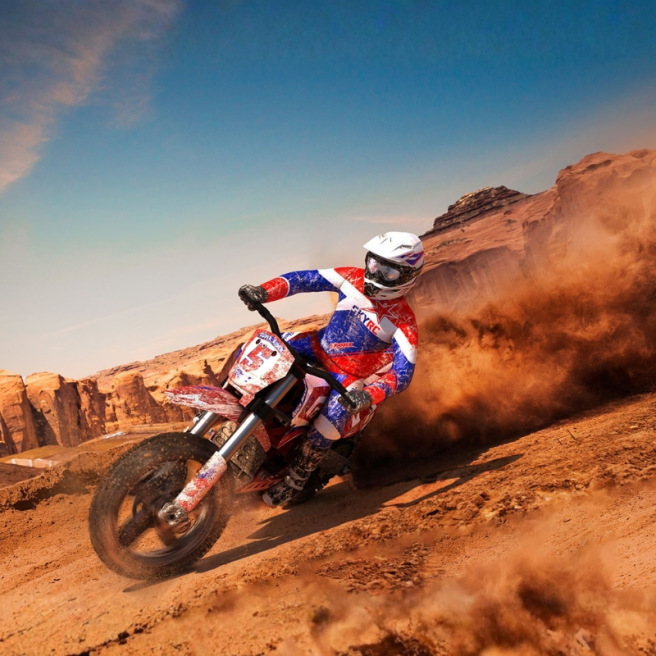 Moto SkyRC Super Rider SR5 1/4 RTR tout-terrain