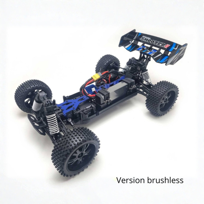 Buggy Pirate Shooter II 1/10 RTR bleu brushed ou brushless de T2M