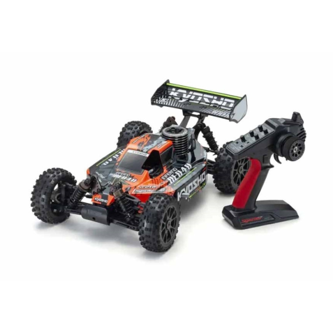 Buggy thermique Inferno NEO 4.0 1/8 Readyset Kyosho – Version Rouge ou Bleu