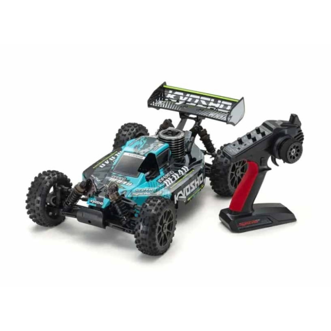 Buggy thermique Inferno NEO 4.0 1/8 Readyset Kyosho – Version Rouge ou Bleu