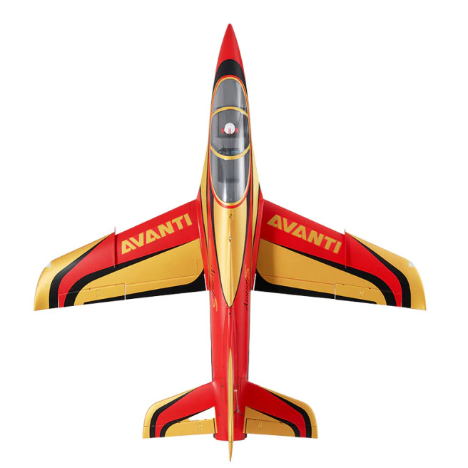Jet Avanti 90 mm EDF 1/10 1290 mm PNP Rouge FMS – Edition 18e anniversaire