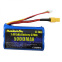 Batterie émetteur Li-ion 2S 7,4V 5000 mAh pour radiocommande V16 HELLORADIOSKY