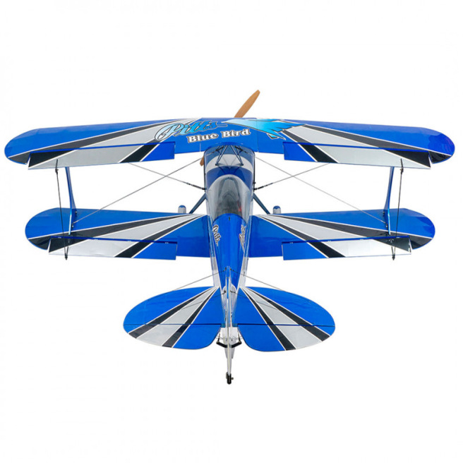 Avion de voltige Pitts 1,5 m ARF biplan bois – Version 20-25cc ou électrique – DW Hobby