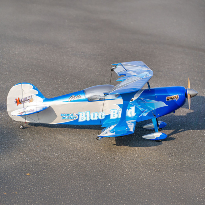 Avion de voltige Pitts 1,5 m ARF biplan bois – Version 20-25cc ou électrique – DW Hobby