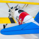 Avion RC PT-17 Stearman 1,6 m ARF biplan bois – 20cc ou électrique – DW Hobby
