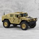 Voiture Hummer 1/16 RTR jaune sable ou vert armée avec éclairage LED – Scientific MHD